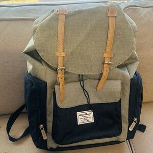 👶🏻Eddie Bauer First Adventure Elegant Baby Bag Backpack